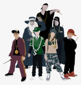 Funny Gangster Crew, HD Png Download, Transparent PNG