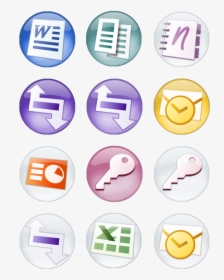 Microsoft Clipart Icon - Office 2007 Package Icons, HD Png Download, Transparent PNG