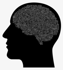 Human Behavior,head,silhouette - Silhouette Man Brain, HD Png Download, Transparent PNG