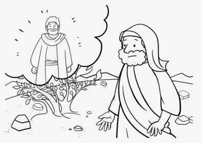God Talk To Moses Coloring Pages - Moses Speaking With God Colouring, HD Png Download, Transparent PNG