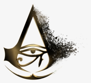Assassin S Creed Origins Gold Logo , Png Download - Assassins Creed Origins Logo, Transparent Png, Transparent PNG