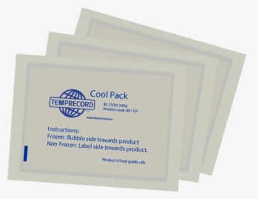 Temprecord Cold Chain Ice Packs - Envelope, HD Png Download, Transparent PNG