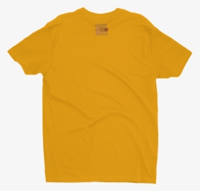 Short Sleeve Shirt Gold Back Lets Go Ball - Yellow As Colour T Shirt, HD Png Download, Transparent PNG