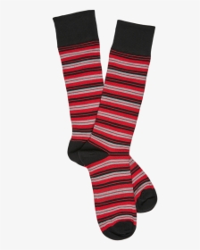 Red And Black - Sock, HD Png Download, Transparent PNG