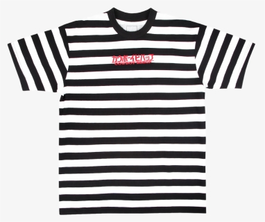 Cowboy Bebop Black And White Stripe Tee - Levis Vintage Clothing Striped T Shirt, HD Png Download, Transparent PNG