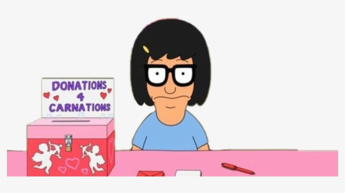 #tinabelcher #valentinesday - Bobs Burgers Valentines Day, HD Png Download, Transparent PNG