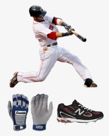 Pedroia Batting Gloves, Pedroia Cleats, Pedroia Spikes, - Dustin Pedroia Spikes, HD Png Download, Transparent PNG
