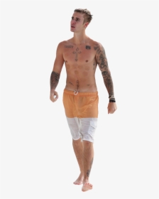 Justin Bieber Topless Png Image - Transparent Justin Bieber, Png Download, Transparent PNG