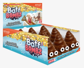 Emoji Baff Bombz 5858 Emoji Poop Baff Bombz, HD Png Download, Transparent PNG