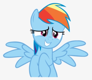 My Little Pony Rainbow Dash Nervous, HD Png Download, Transparent PNG