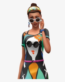 Sims 4 City Living Png - Sims 4 City Living Characters, Transparent Png, Transparent PNG