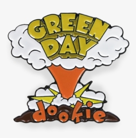 Green Day Dookie Logo Clipart , Png Download - Green Day Enamel Pin, Transparent Png, Transparent PNG