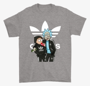 Rick And Morty Cola And Booze Adidas Shirts - Rick And Morty Adidas, HD Png Download, Transparent PNG
