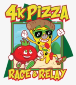 4k Pizza Race & Relay - Cartoon, HD Png Download, Transparent PNG