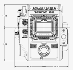 Camera Front - Red Monstro Dimension, HD Png Download, Transparent PNG