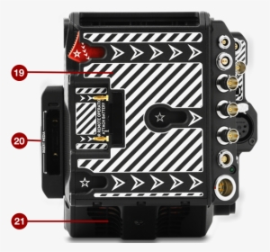 Camera Body Controls And Features - Red Gemini Ranger, HD Png Download, Transparent PNG