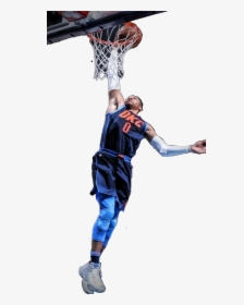 #russellwestbrook - Block Basketball, HD Png Download, Transparent PNG