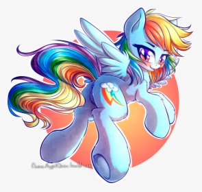 Transparent Angel Wings Png Tumblr - Mlp Rainbow Dash Drawing, Png Download, Transparent PNG