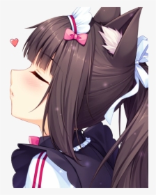 #anime #neko #nekopara #freetoedit - Nekopara Kashou And Chocola Kiss, HD Png Download, Transparent PNG