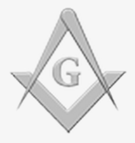 Masonic Symbol Black And White, HD Png Download, Transparent PNG