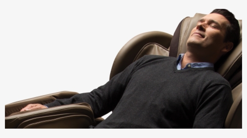 Navitas Sleep Massage Chair - Man Sleep On Chair, HD Png Download, Transparent PNG