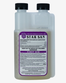 Star San - 16 Ounces - Bottle, HD Png Download, Transparent PNG