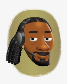 Emoji Snoop Dogg , Png Download - Snoop Dogg Emoji, Transparent Png, Transparent PNG