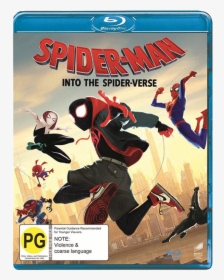 Bd Spiderman Into The Spiderverse - Spider Man Into The Spider Verse 2019 Bluray, HD Png Download, Transparent PNG