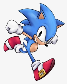 Classic Sonic - Sonic De Super Smash, HD Png Download, Transparent PNG