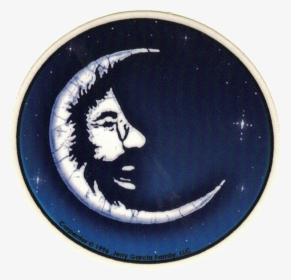 Jerry Garcia Moon Face, HD Png Download, Transparent PNG