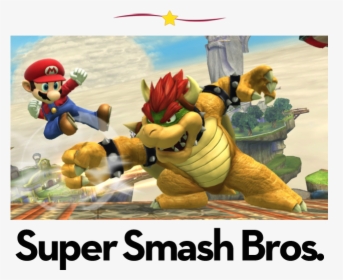 The 12 Best Games For The Wii U - Mario Vs Bowser Ssb4, HD Png Download, Transparent PNG