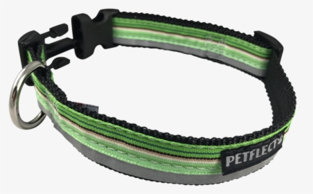 Green Horizontally Striped Dog Collar - Bracelet, HD Png Download, Transparent PNG