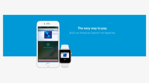 American Express Blue Apple Pay, HD Png Download, Transparent PNG