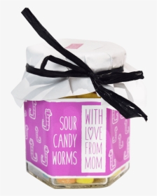 With Love From Mom Sour Candy Worms   Class - Gift Wrapping, HD Png Download, Transparent PNG