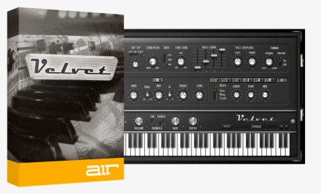 Piano Clipart Midi Keyboard - Air Music Technology Velvet, HD Png Download, Transparent PNG