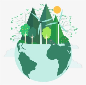 Climate Drawing Earth - Sustainability Clipart, HD Png Download, Transparent PNG