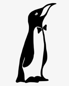 Penguin Black And White Free Penguin Clip Art - Penguin Svg, HD Png Download, Transparent PNG