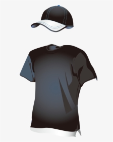 T Shirt Cap Vector Png, Transparent Png, Transparent PNG