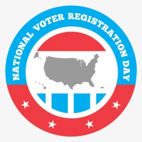 Sticker Eng Copy - National Voter Registration Day 2019, HD Png Download, Transparent PNG