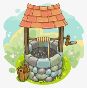 Cartoon Wishing Well Well, HD Png Download, Transparent PNG