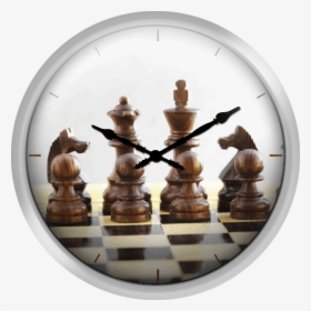 Chess Pieces On Chess Board - Chess, HD Png Download, Transparent PNG