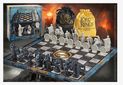 Lord Of The Rings Battle For Middle Earth Chess Set, HD Png Download, Transparent PNG