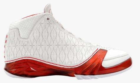 Jordan 23 Shoes Red And White, HD Png Download, Transparent PNG