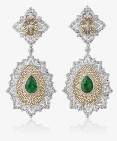 Buccellati - Earrings - Esmeralda Earrings - High Jewelry - Buccellati Earrings High Jewelry, HD Png Download, Transparent PNG