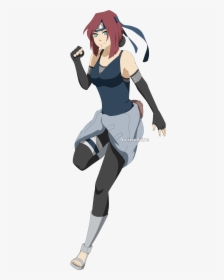 Red Hair Anime Boy Ninja - Naruto Female Oc, HD Png Download, Transparent PNG