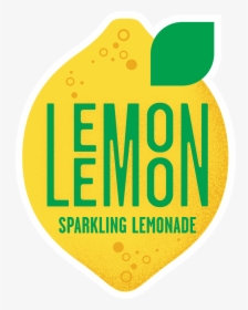 Lemon Lemon Logo - Lemon Lemon Sparkling Lemonade Logo, HD Png Download, Transparent PNG