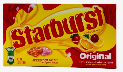 Starburst Original 99g Box - Starburst Candy, HD Png Download, Transparent PNG