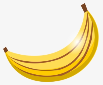 Plant,food,banana Family - صور موزة كرتون, HD Png Download, Transparent PNG