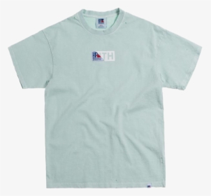 Kith X Russell Athletic Vintage Tee Mist Green - Active Shirt, HD Png Download, Transparent PNG