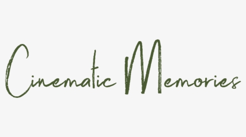 Green Cinematic Memories - Calligraphy, HD Png Download, Transparent PNG